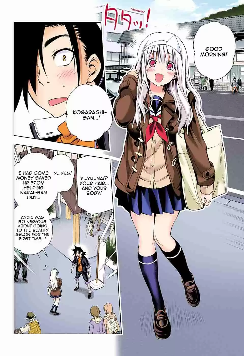 Yuragi sou no Yuuna san Digital Colored Comics Vol. 6 Ch. 52 Yuuna san and a Date in Uniform