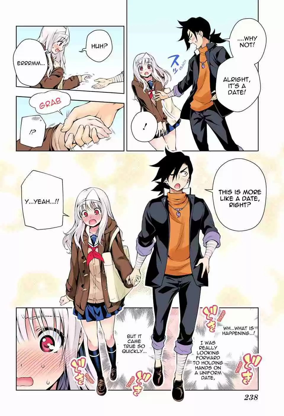 Yuragi sou no Yuuna san Digital Colored Comics Vol. 6 Ch. 52 Yuuna san and a Date in Uniform