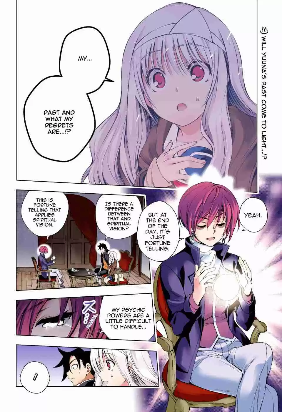 Yuragi sou no Yuuna san Digital Colored Comics Vol. 7 Ch. 53 Yuuna san While She Was Alive