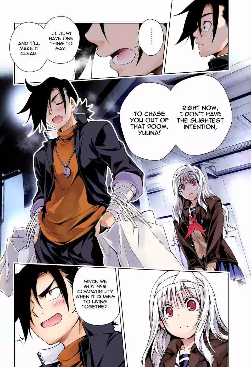 Yuragi sou no Yuuna san Digital Colored Comics Vol. 7 Ch. 53 Yuuna san While She Was Alive