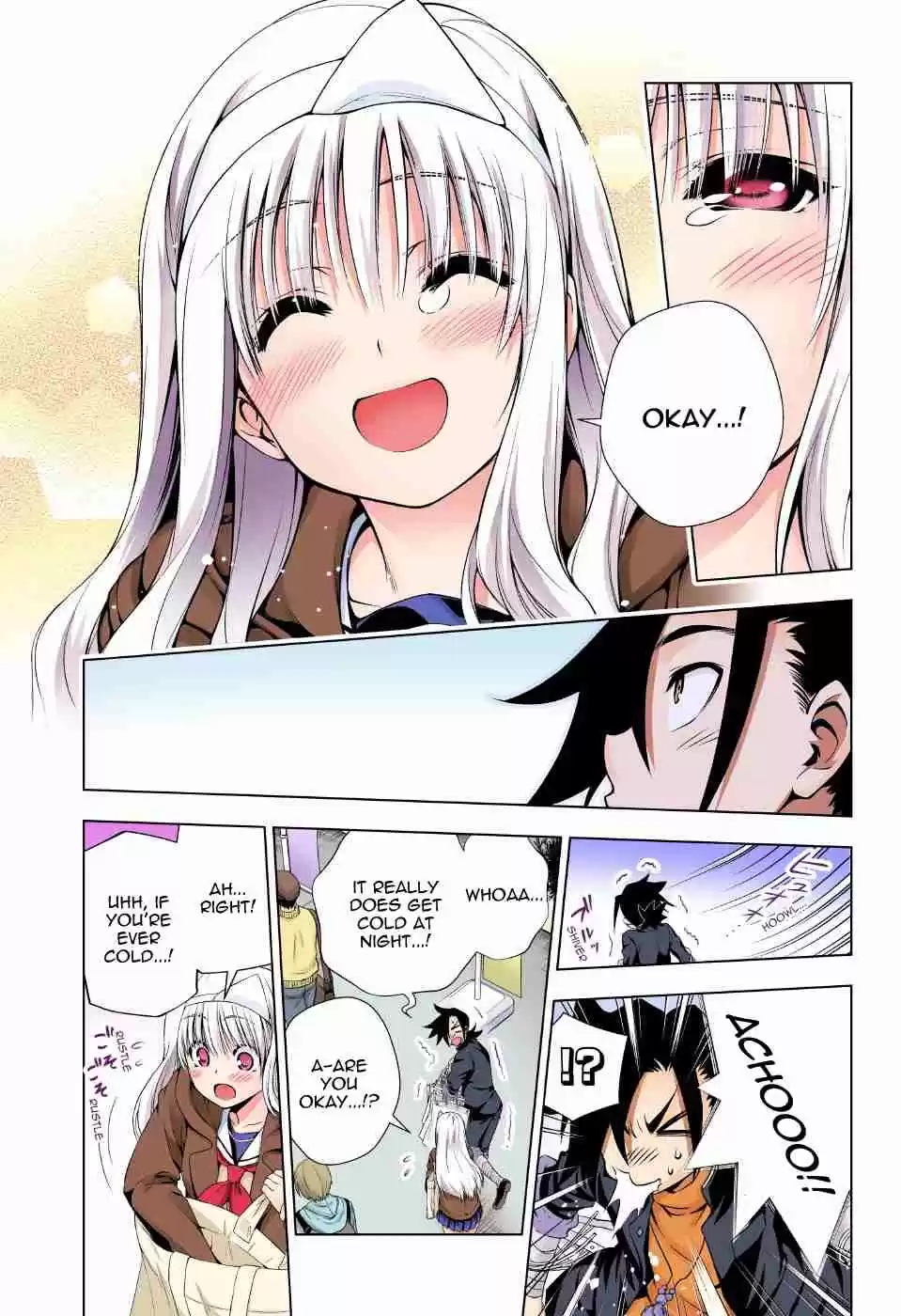 Yuragi sou no Yuuna san Digital Colored Comics Vol. 7 Ch. 53 Yuuna san While She Was Alive