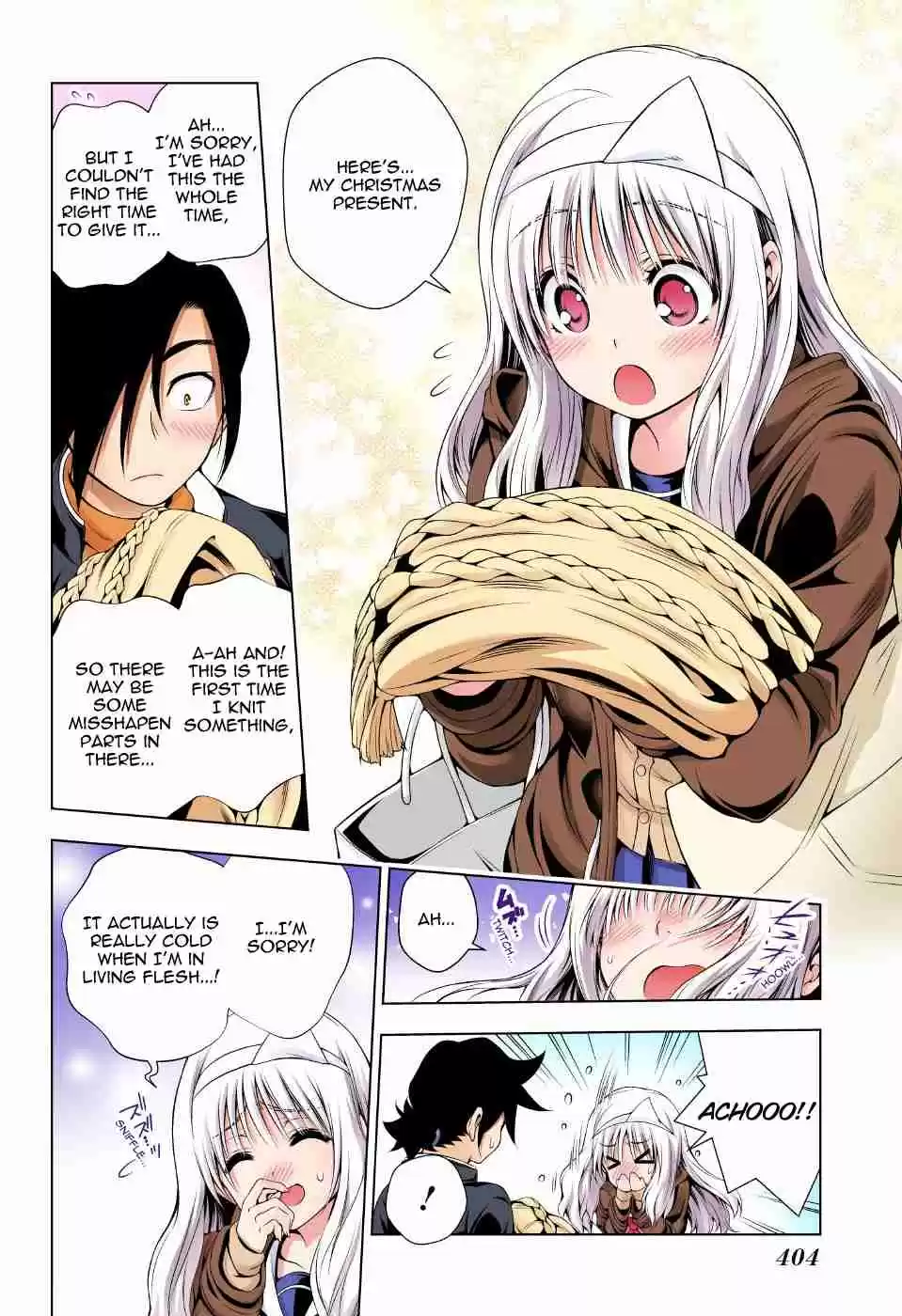 Yuragi sou no Yuuna san Digital Colored Comics Vol. 7 Ch. 53 Yuuna san While She Was Alive