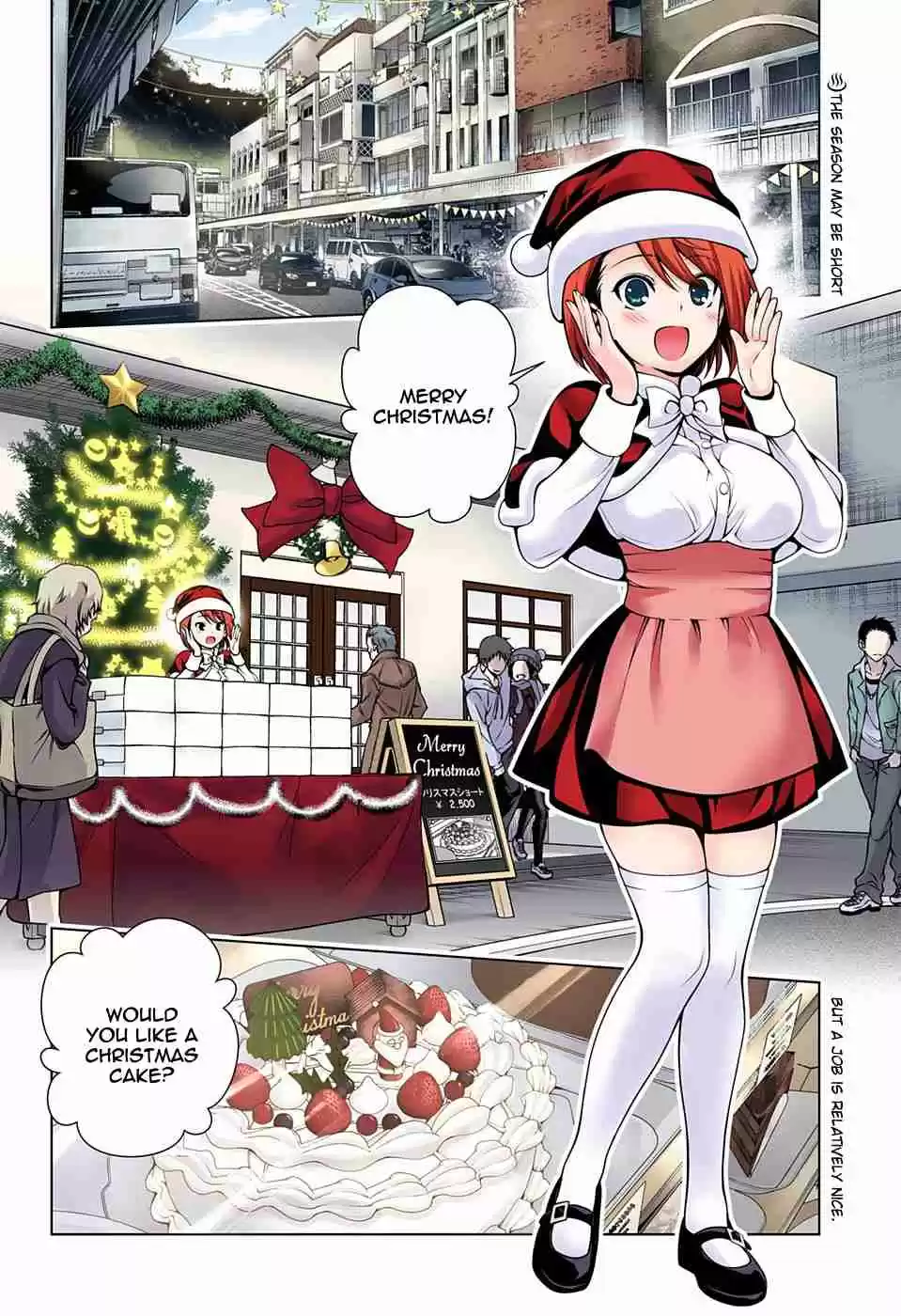 Yuragi sou no Yuuna san Digital Colored Comics Vol. 7 Ch. 54 Chisaki san and the Short Term Job