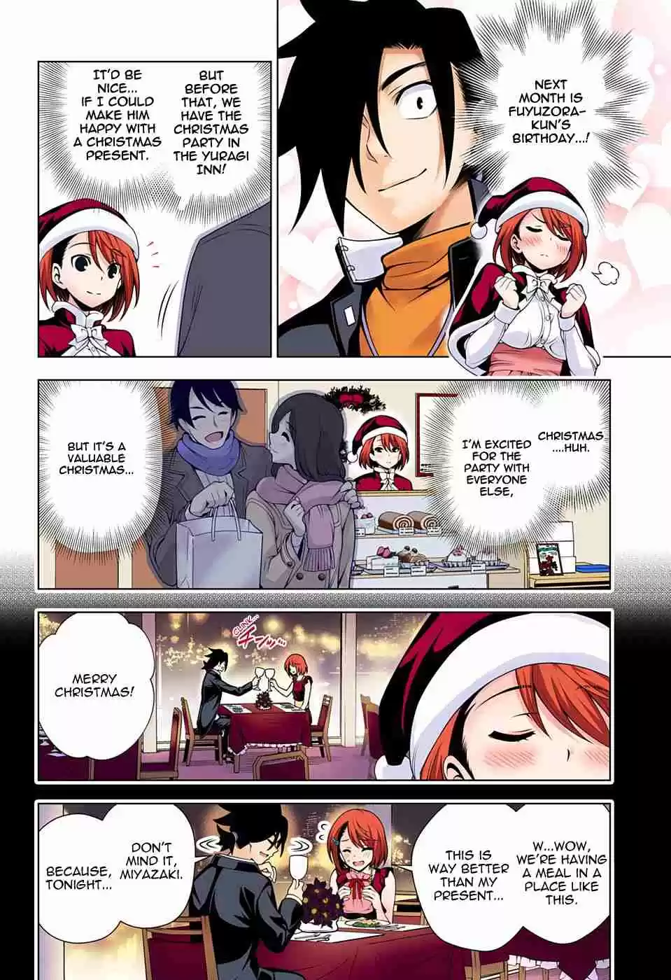 Yuragi sou no Yuuna san Digital Colored Comics Vol. 7 Ch. 54 Chisaki san and the Short Term Job