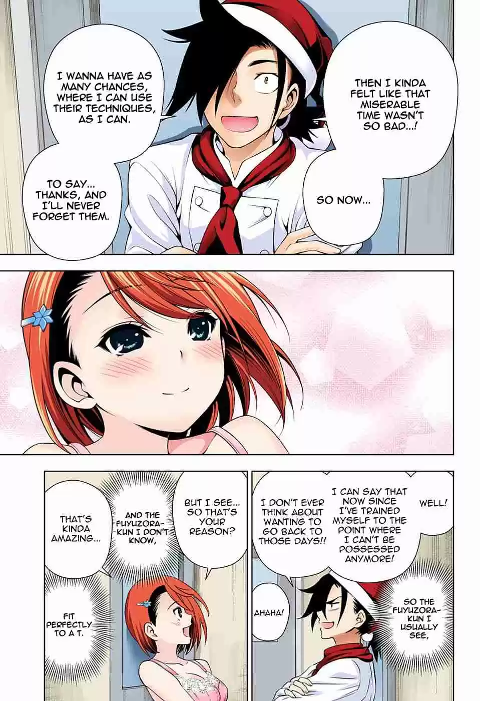 Yuragi sou no Yuuna san Digital Colored Comics Vol. 7 Ch. 54 Chisaki san and the Short Term Job