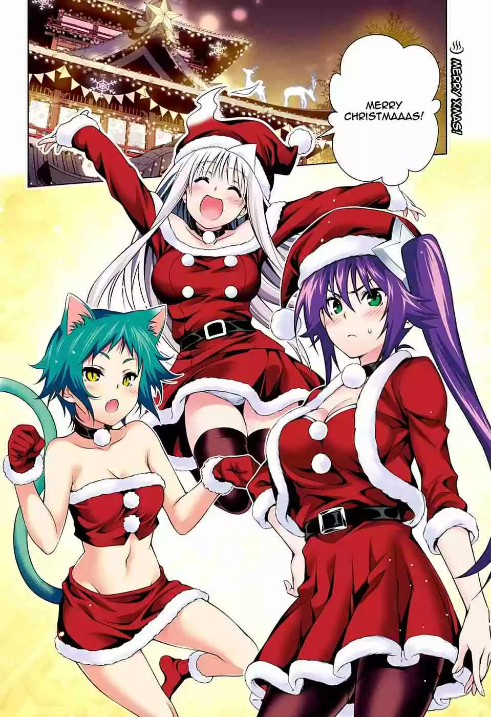 Yuragi sou no Yuuna san Digital Colored Comics Vol. 7 Ch. 55 Christmas at the Yuragi Inn