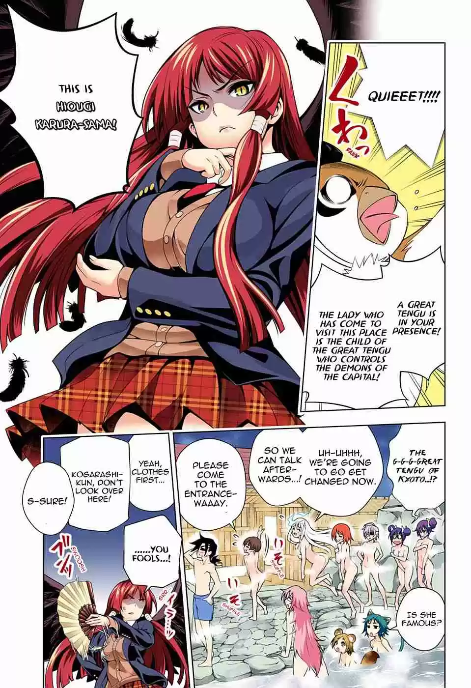 Yuragi sou no Yuuna san Digital Colored Comics Vol. 7 Ch. 58 'Karura' and 'Matora'