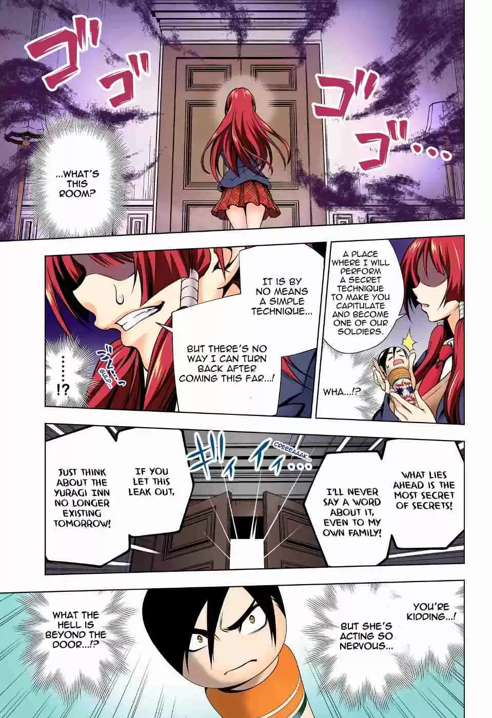 Yuragi sou no Yuuna san Digital Colored Comics Vol. 7 Ch. 59 Karura sama and the Secret Room