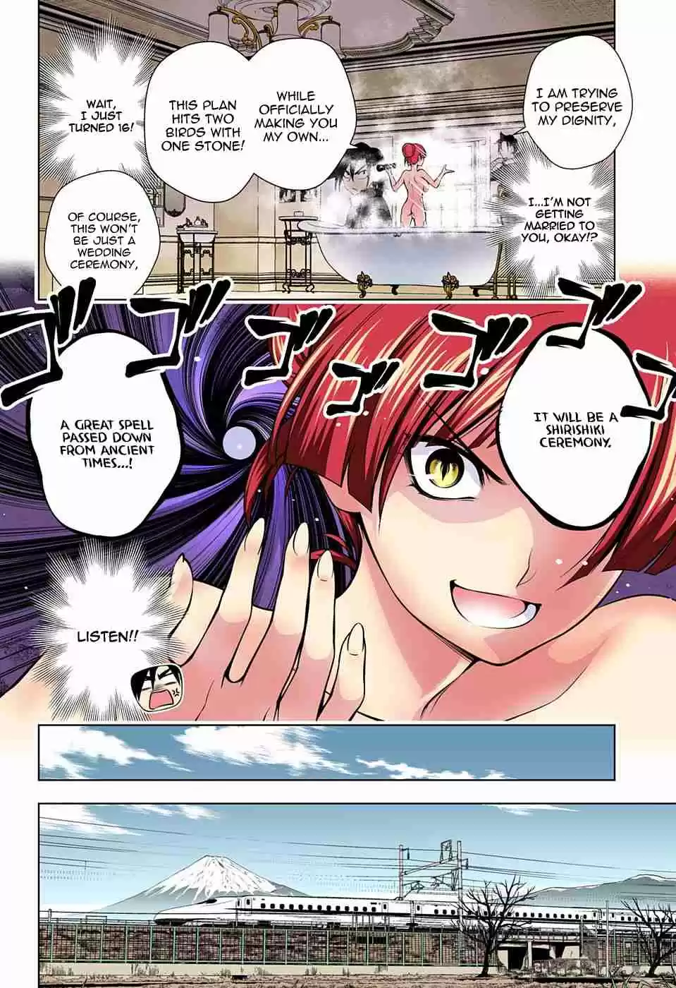 Yuragi sou no Yuuna san Digital Colored Comics Vol. 7 Ch. 60 The Great Kogarashi Rescue Operation