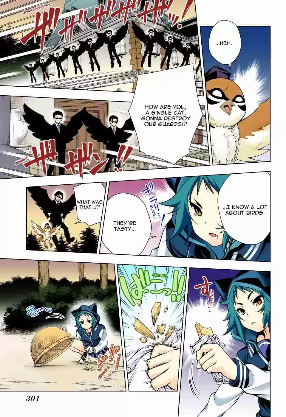 Yuragi sou no Yuuna san Digital Colored Comics Vol. 7 Ch. 61 The Yaya Brigade Arrives