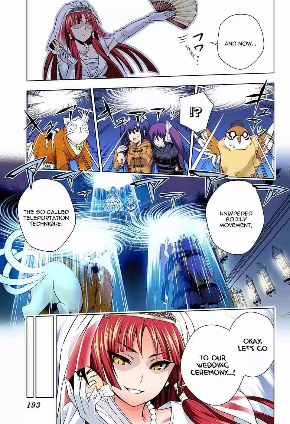 Yuragi sou no Yuuna san Digital Colored Comics Vol. 8 Ch. 63 Karura sama vs. Yuuna san