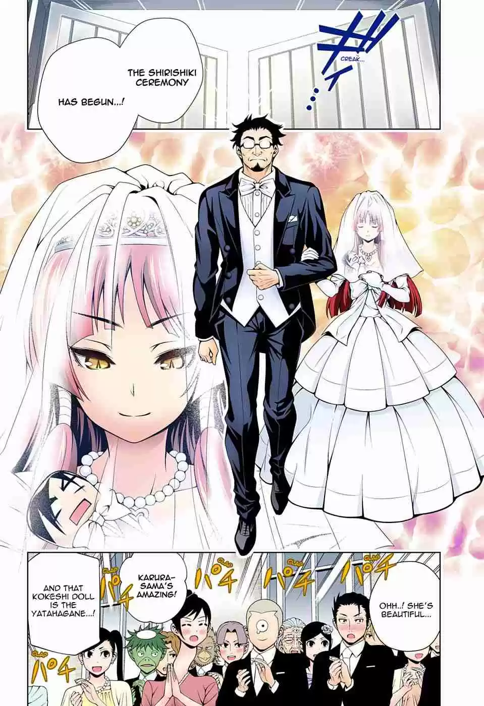 Yuragi sou no Yuuna san Digital Colored Comics Vol. 8 Ch. 63 Karura sama vs. Yuuna san