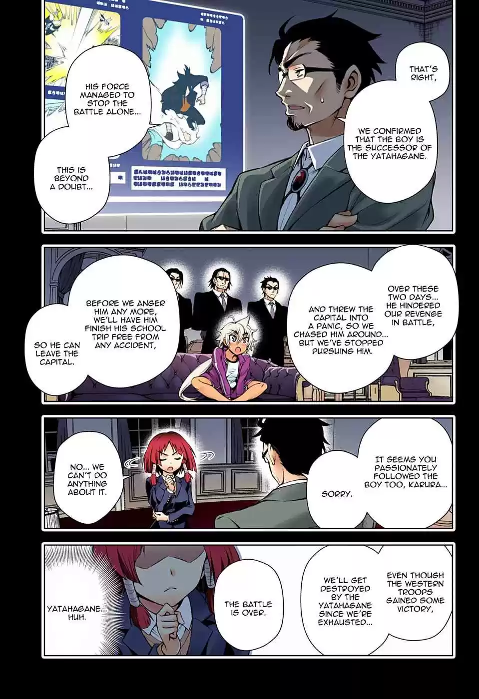 Yuragi sou no Yuuna san Digital Colored Comics Vol. 8 Ch. 63 Karura sama vs. Yuuna san