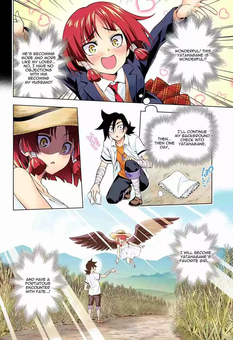 Yuragi sou no Yuuna san Digital Colored Comics Vol. 8 Ch. 63 Karura sama vs. Yuuna san