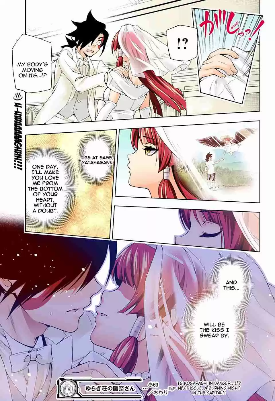 Yuragi sou no Yuuna san Digital Colored Comics Vol. 8 Ch. 63 Karura sama vs. Yuuna san