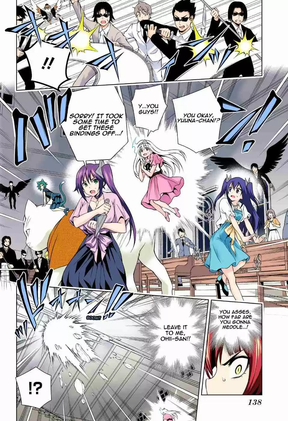 Yuragi sou no Yuuna san Digital Colored Comics Vol. 8 Ch. 64 What the heck are you, Yuuna san