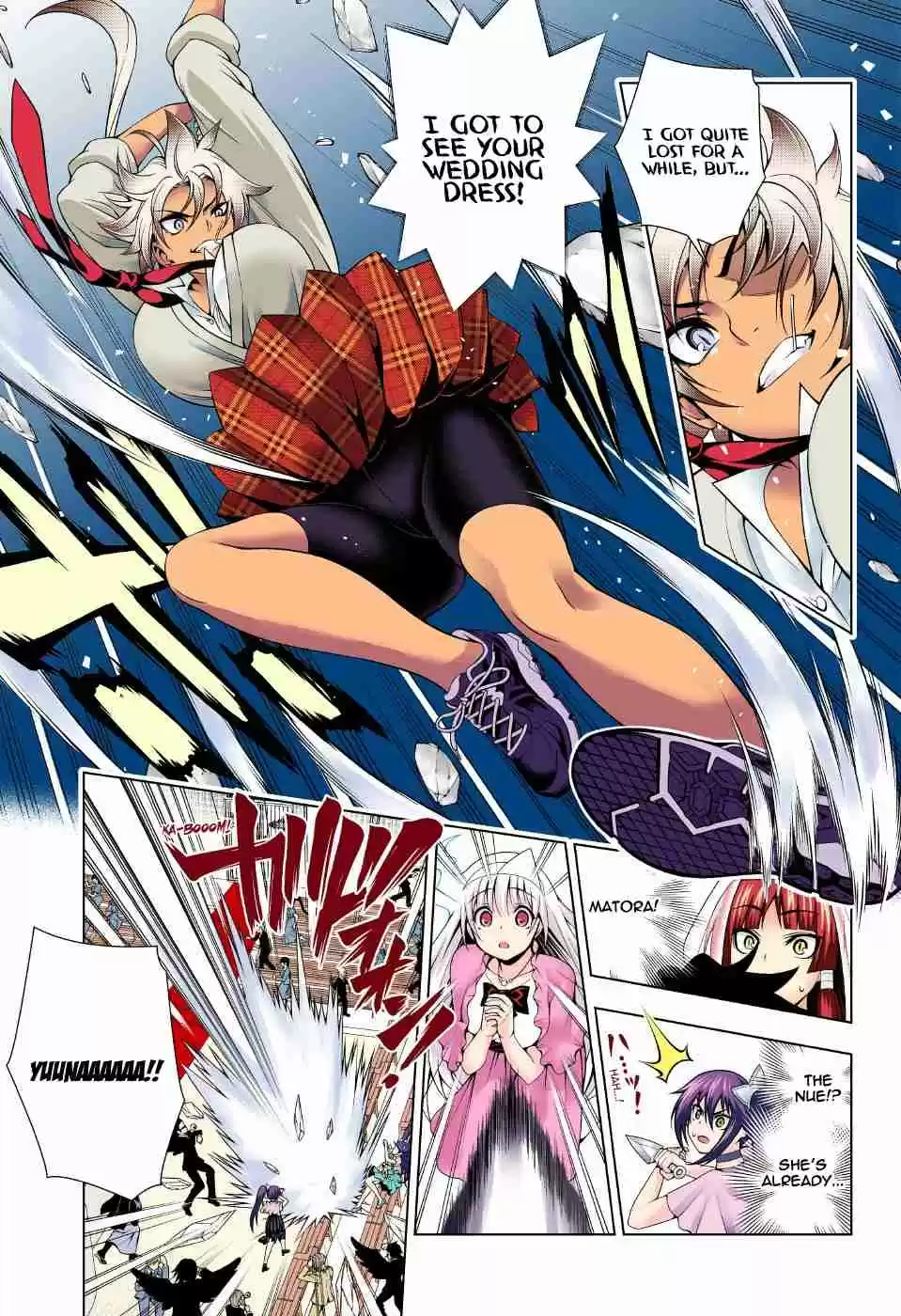 Yuragi sou no Yuuna san Digital Colored Comics Vol. 8 Ch. 64 What the heck are you, Yuuna san