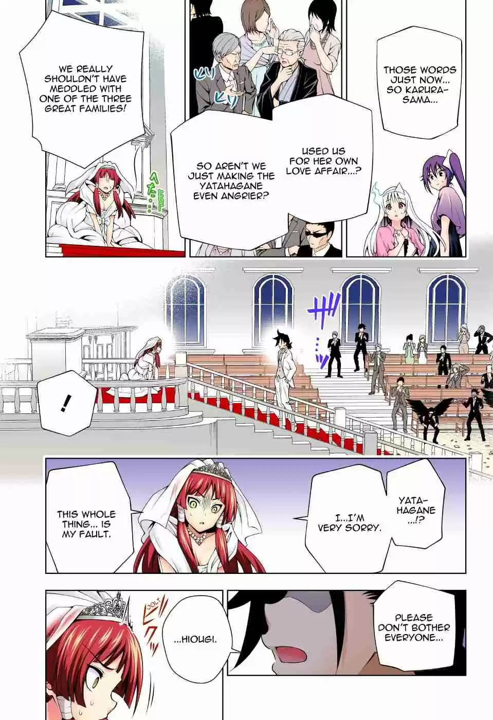 Yuragi sou no Yuuna san Digital Colored Comics Vol. 8 Ch. 64 What the heck are you, Yuuna san