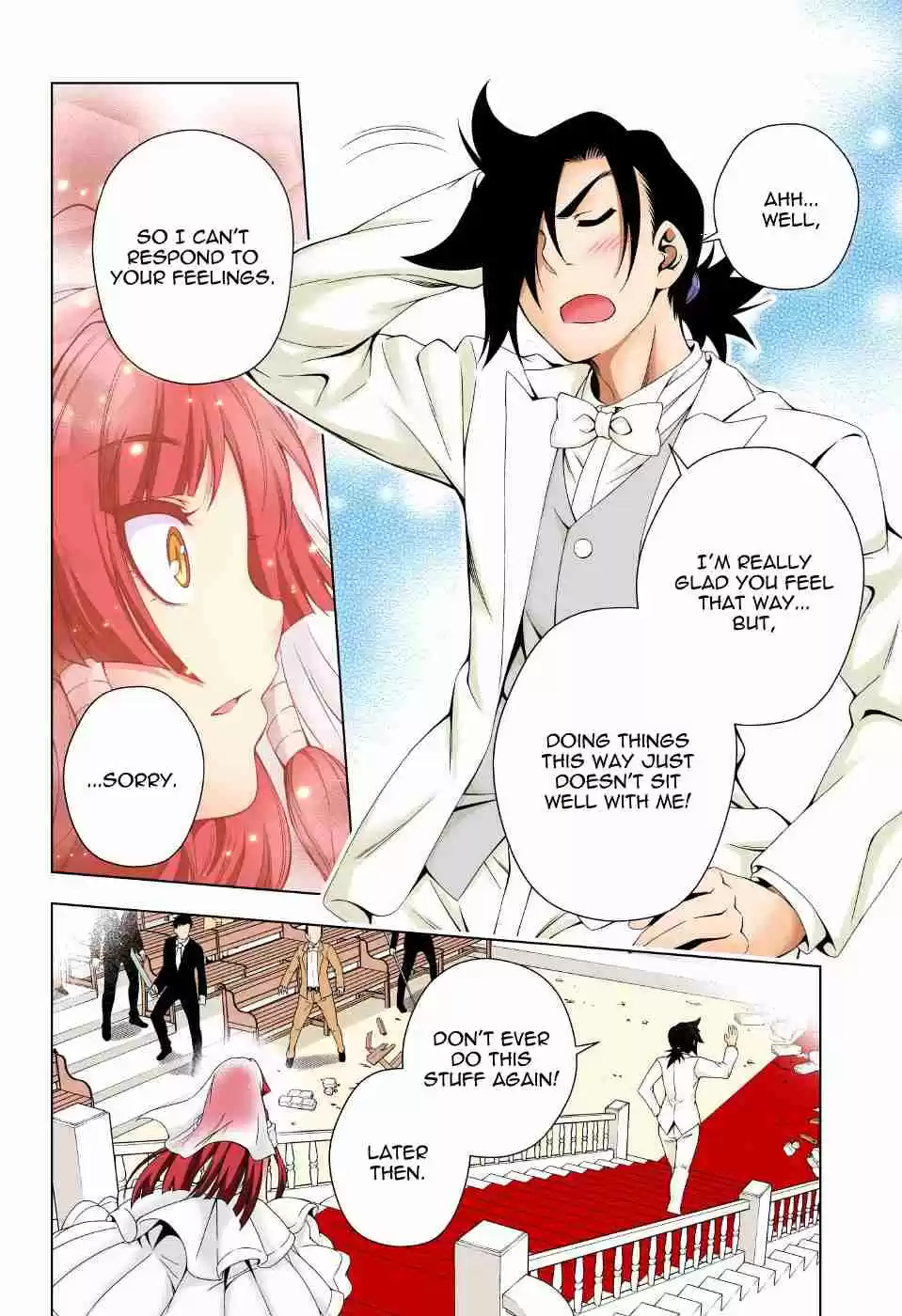 Yuragi sou no Yuuna san Digital Colored Comics Vol. 8 Ch. 64 What the heck are you, Yuuna san