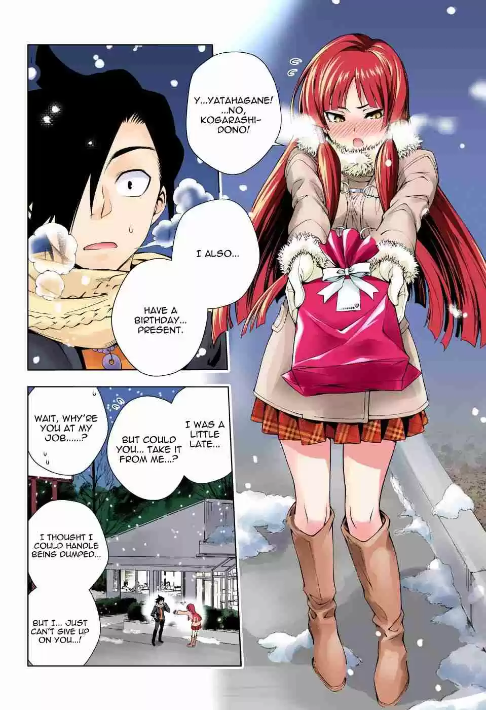 Yuragi sou no Yuuna san Digital Colored Comics Vol. 8 Ch. 64 What the heck are you, Yuuna san