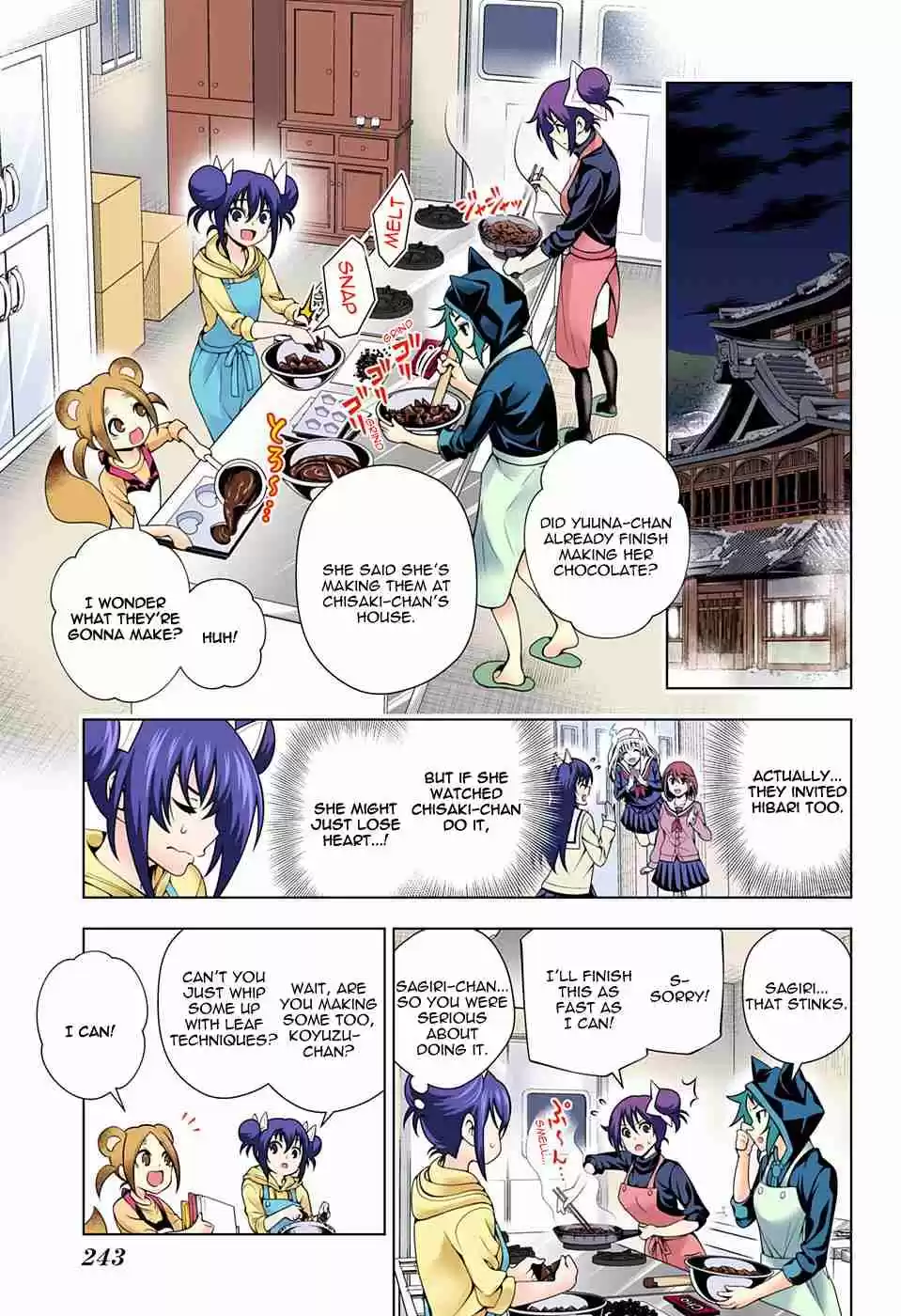 Yuragi sou no Yuuna san Digital Colored Comics Vol. 8 Ch. 67 Valentine Capriccio 1
