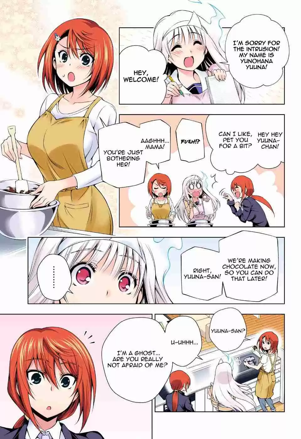 Yuragi sou no Yuuna san Digital Colored Comics Vol. 8 Ch. 68 Valentine Capriccio 2