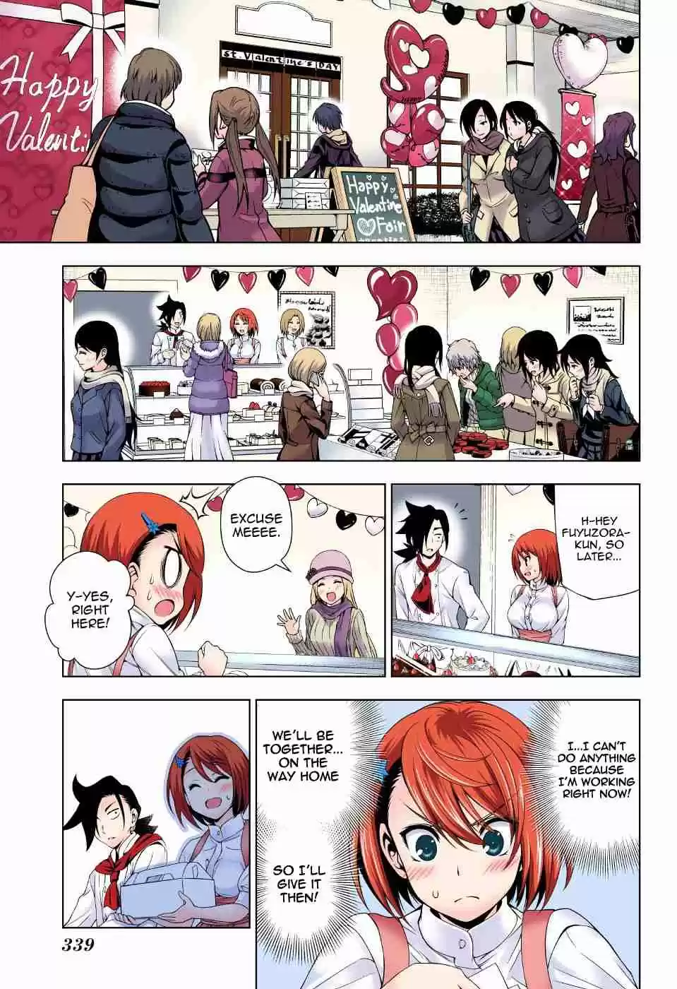 Yuragi sou no Yuuna san Digital Colored Comics Vol. 8 Ch. 68 Valentine Capriccio 2