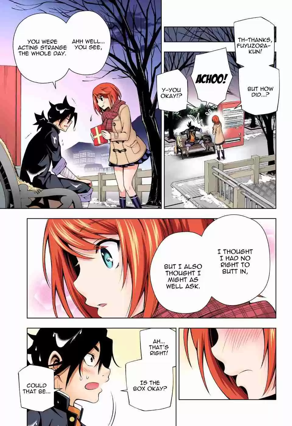 Yuragi sou no Yuuna san Digital Colored Comics Vol. 8 Ch. 68 Valentine Capriccio 2