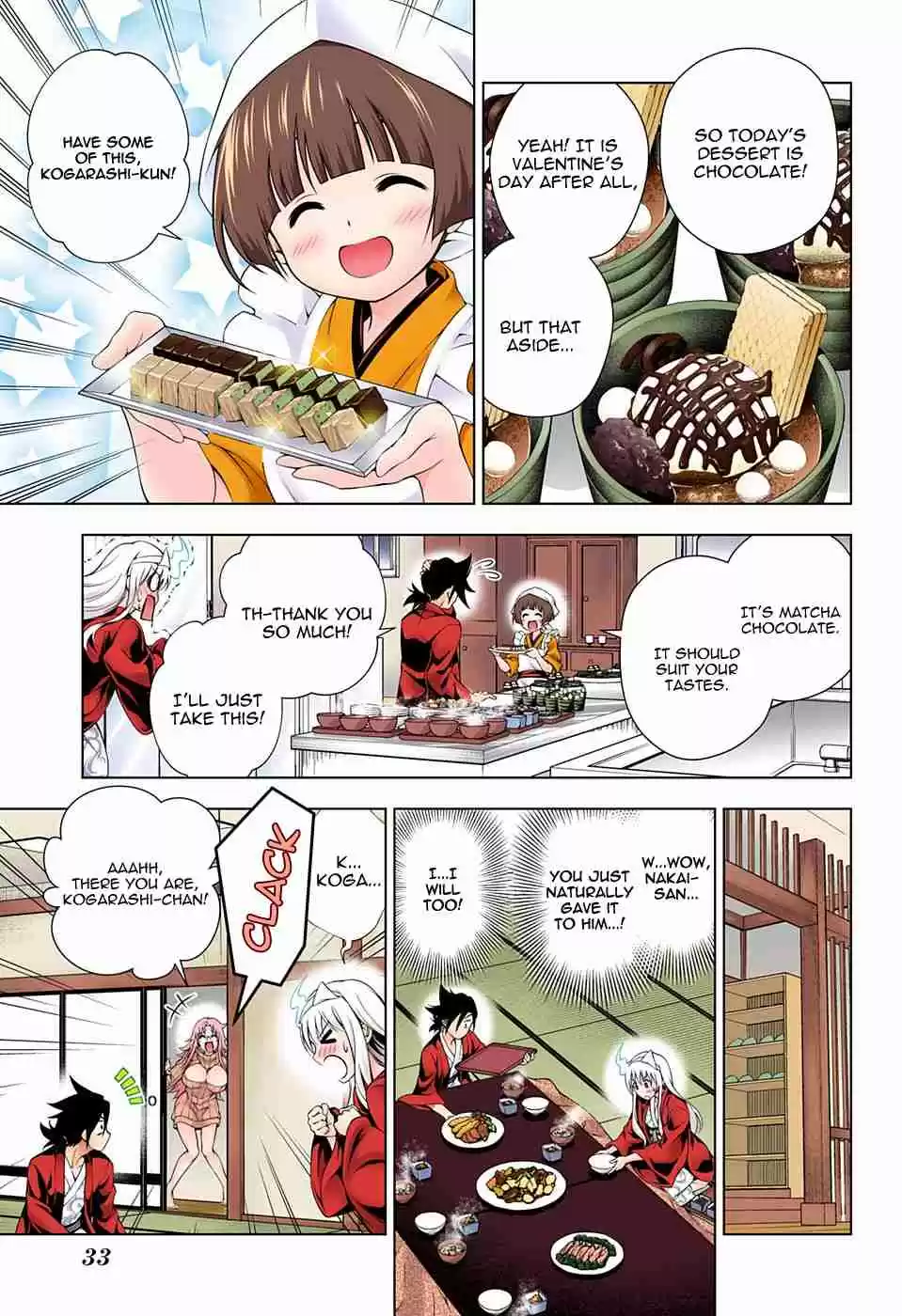 Yuragi sou no Yuuna san Digital Colored Comics Vol. 8 Ch. 69 Valentine Capriccio 3