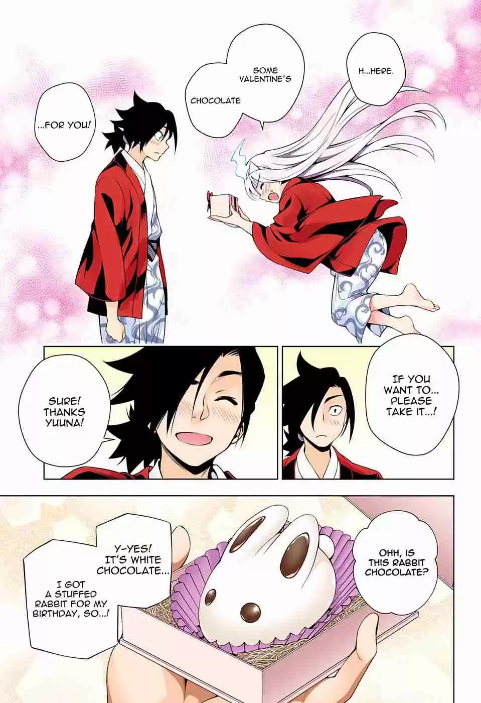 Yuragi sou no Yuuna san Digital Colored Comics Vol. 8 Ch. 69 Valentine Capriccio 3