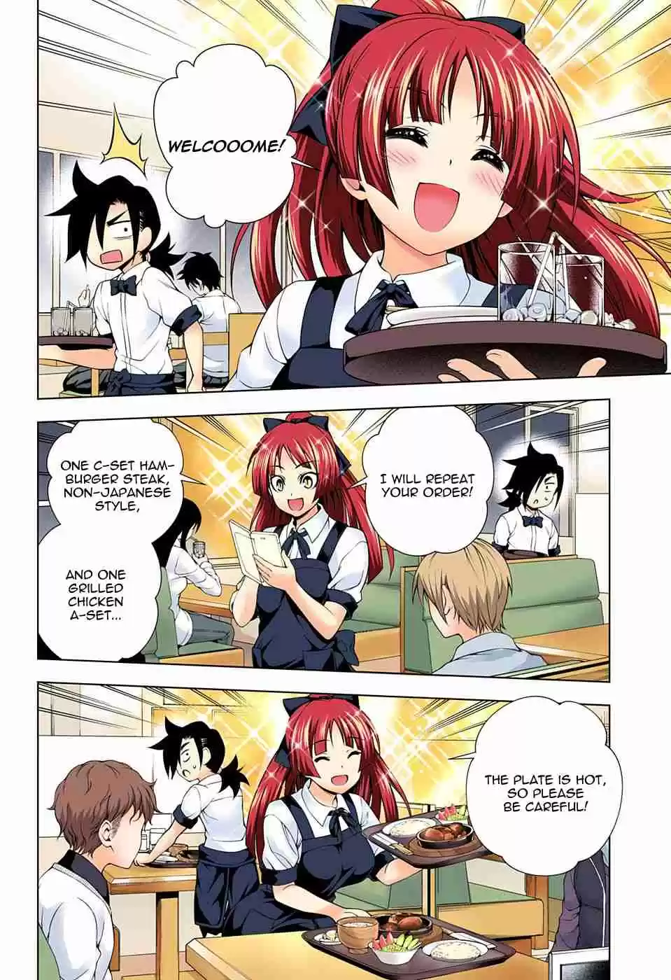 Yuragi sou no Yuuna san Digital Colored Comics Vol. 9 Ch. 71 Operation Lovey Dovey Part Timer