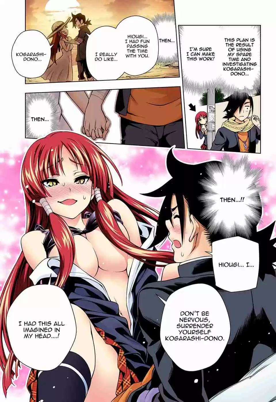 Yuragi sou no Yuuna san Digital Colored Comics Vol. 9 Ch. 71 Operation Lovey Dovey Part Timer