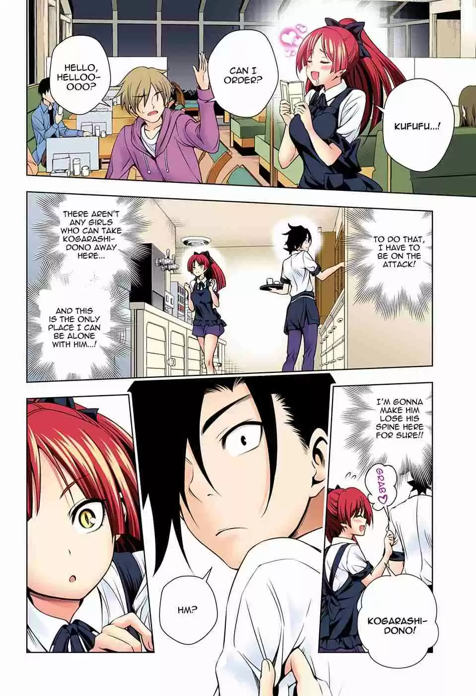 Yuragi sou no Yuuna san Digital Colored Comics Vol. 9 Ch. 71 Operation Lovey Dovey Part Timer