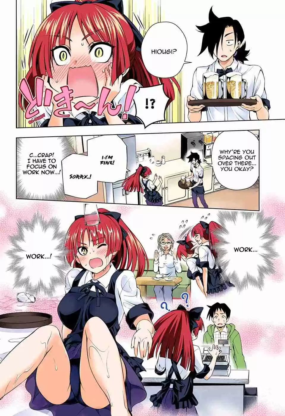 Yuragi sou no Yuuna san Digital Colored Comics Vol. 9 Ch. 71 Operation Lovey Dovey Part Timer