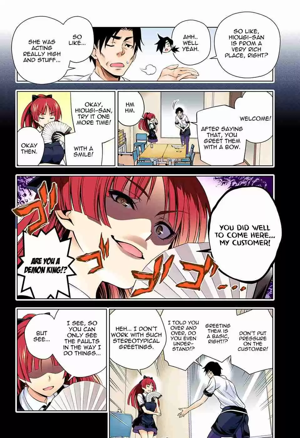 Yuragi sou no Yuuna san Digital Colored Comics Vol. 9 Ch. 71 Operation Lovey Dovey Part Timer