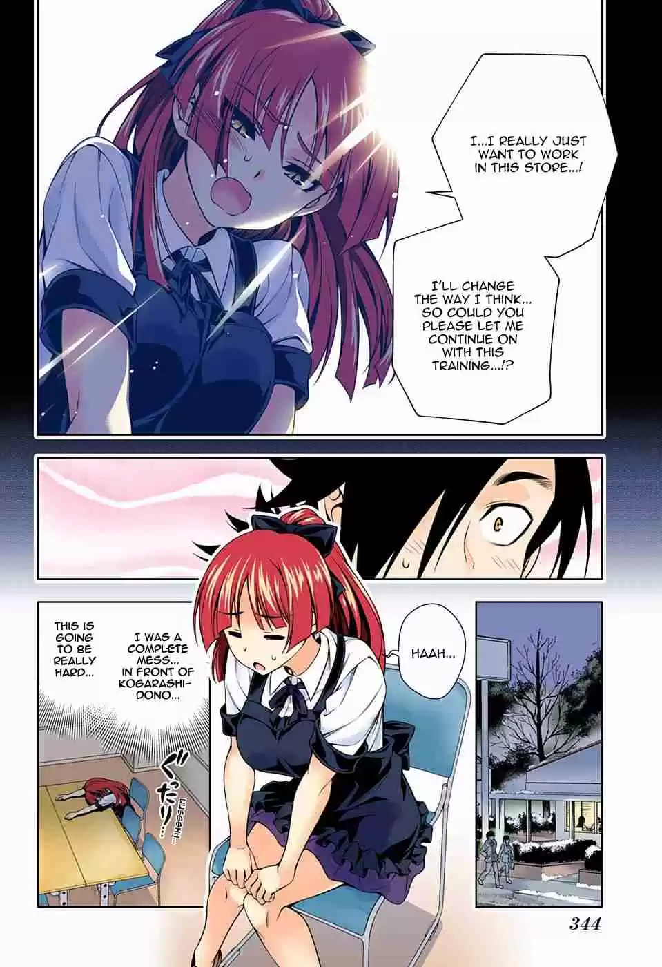 Yuragi sou no Yuuna san Digital Colored Comics Vol. 9 Ch. 71 Operation Lovey Dovey Part Timer