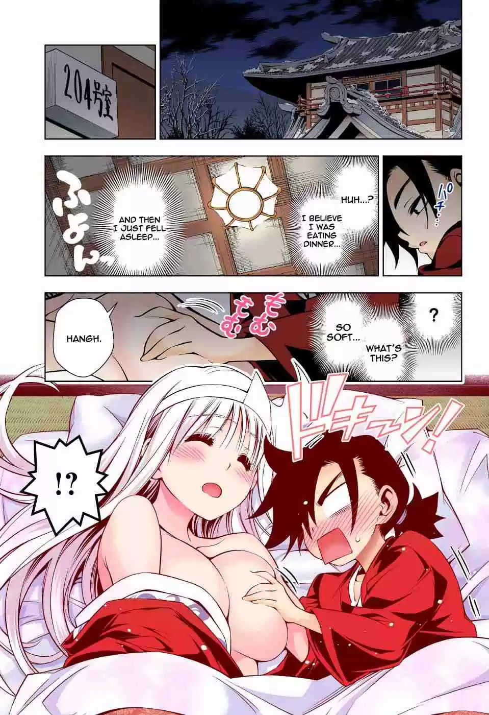 Yuragi sou no Yuuna san Digital Colored Comics Vol. 9 Ch. 72 Kogarashi Becomes Smaller
