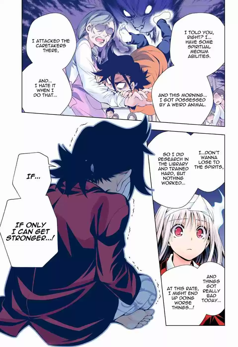 Yuragi sou no Yuuna san Digital Colored Comics Vol. 9 Ch. 72 Kogarashi Becomes Smaller