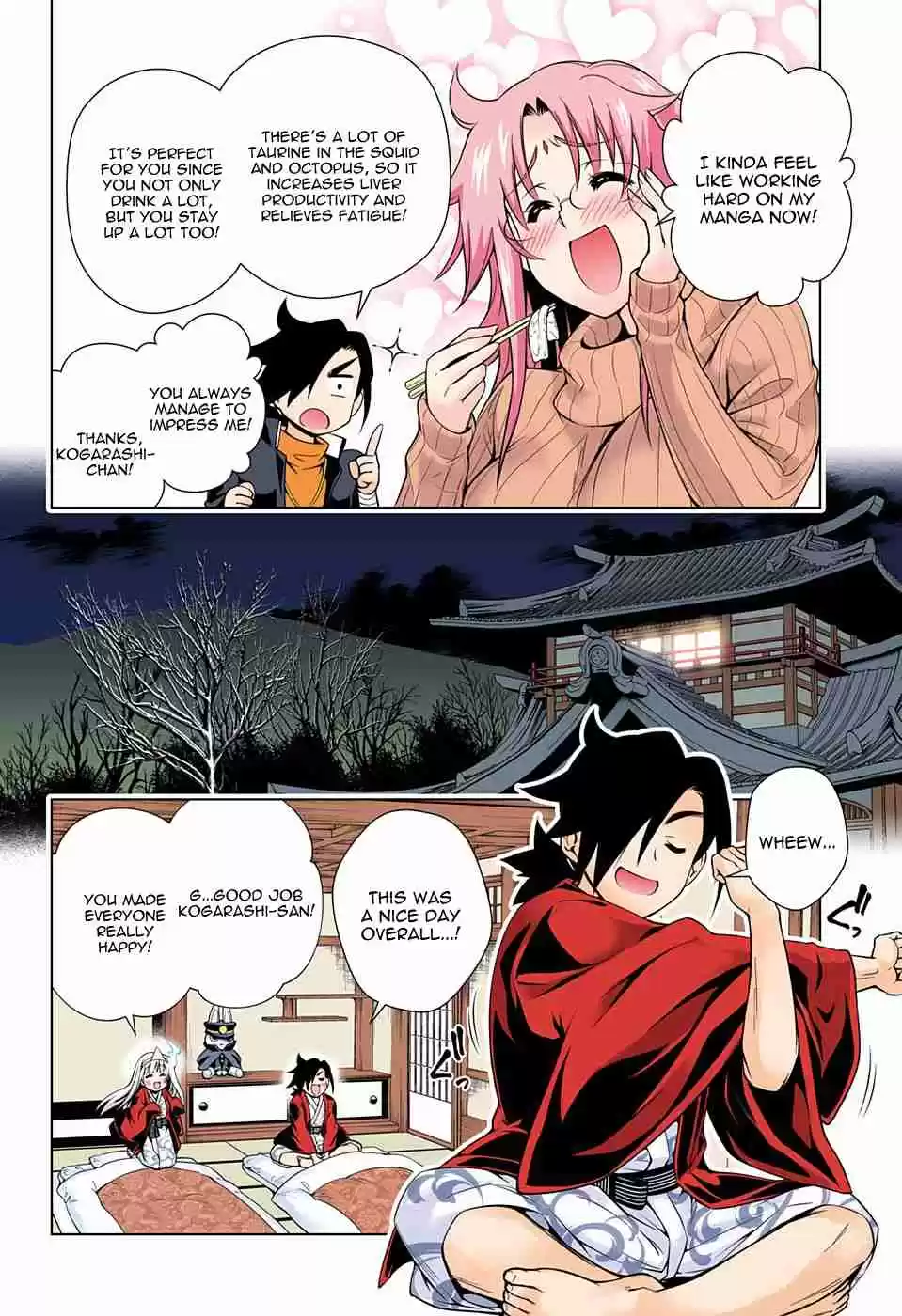 Yuragi sou no Yuuna san Digital Colored Comics Vol. 9 Ch. 73 White Day Capriccio