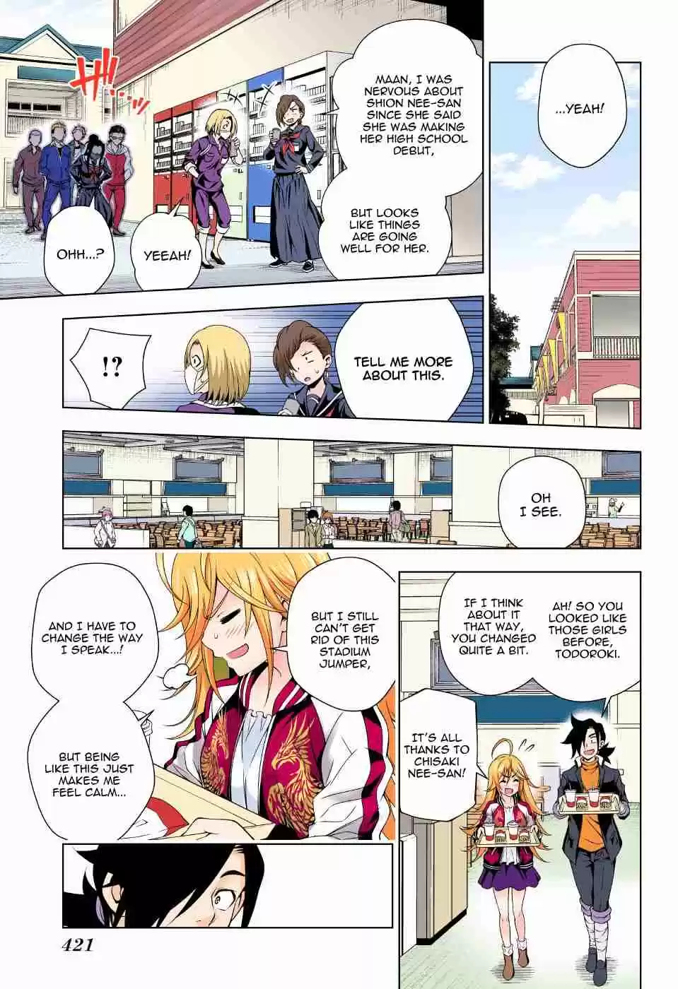 Yuragi sou no Yuuna san Digital Colored Comics Vol. 9 Ch. 74 Shion san, A Major Debut