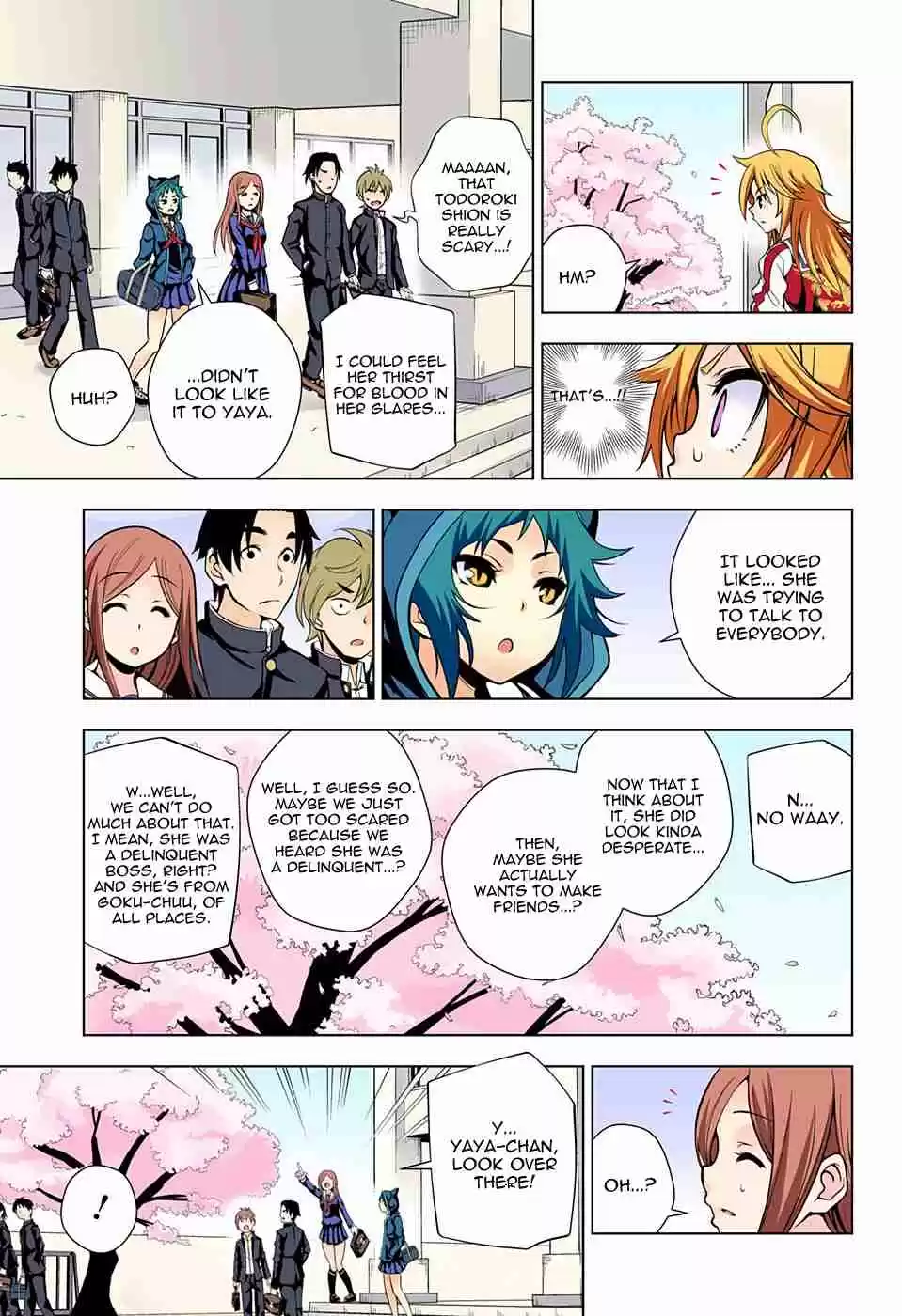 Yuragi sou no Yuuna san Digital Colored Comics Vol. 9 Ch. 75 Everyone's New Semester