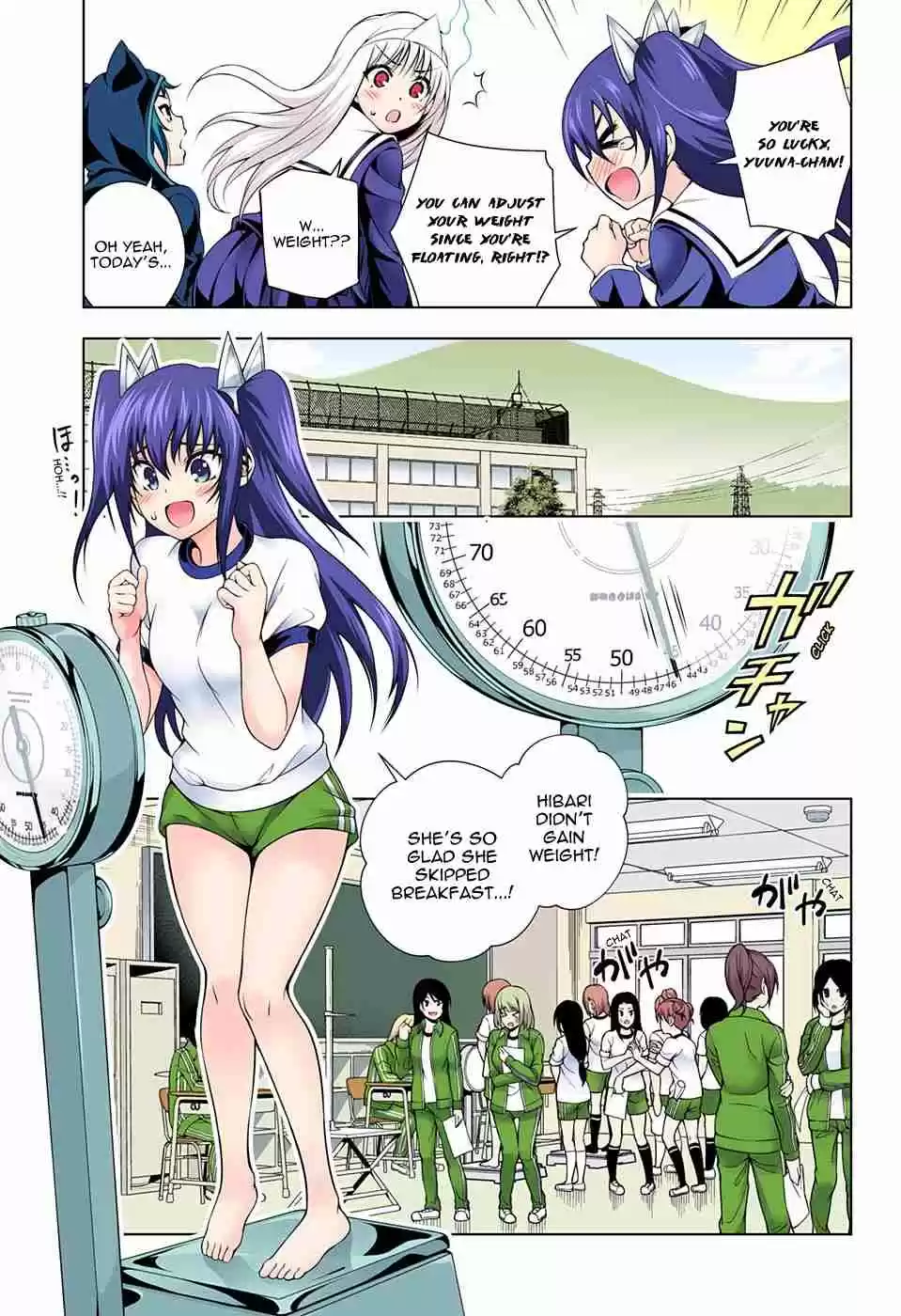 Yuragi sou no Yuuna san Digital Colored Comics Vol. 9 Ch. 76 The Thrilling Physical Examination