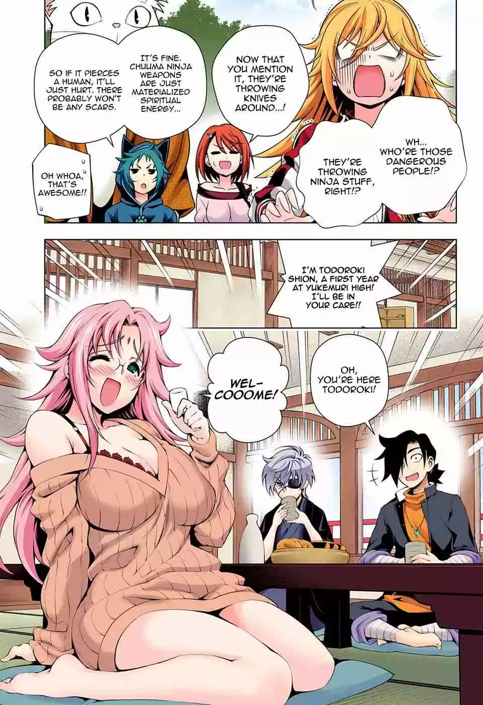 Yuragi sou no Yuuna san Digital Colored Comics Vol. 9 Ch. 78 Welcome, Shion chan