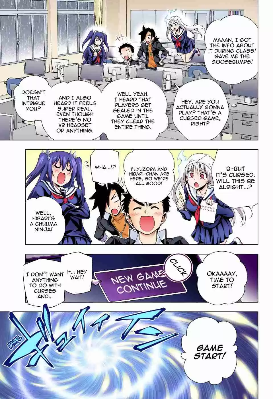 Yuragi sou no Yuuna san Digital Colored Comics Vol. 9 Ch. 79 Super Strategy! The Cursed Game