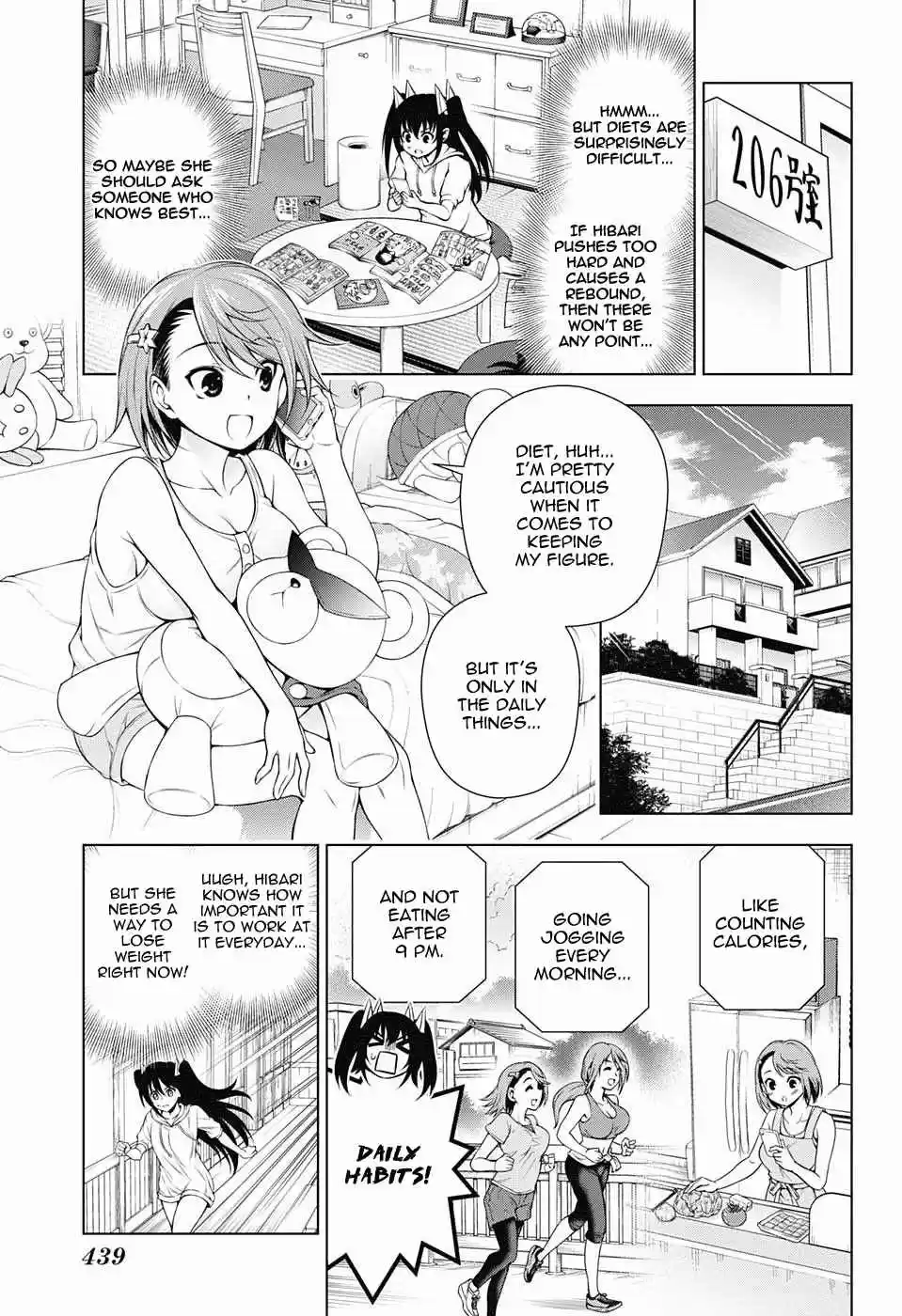 Yuragi sou no Yuuna san Vol. 14 Ch. 117 Hibari chan and Dieting