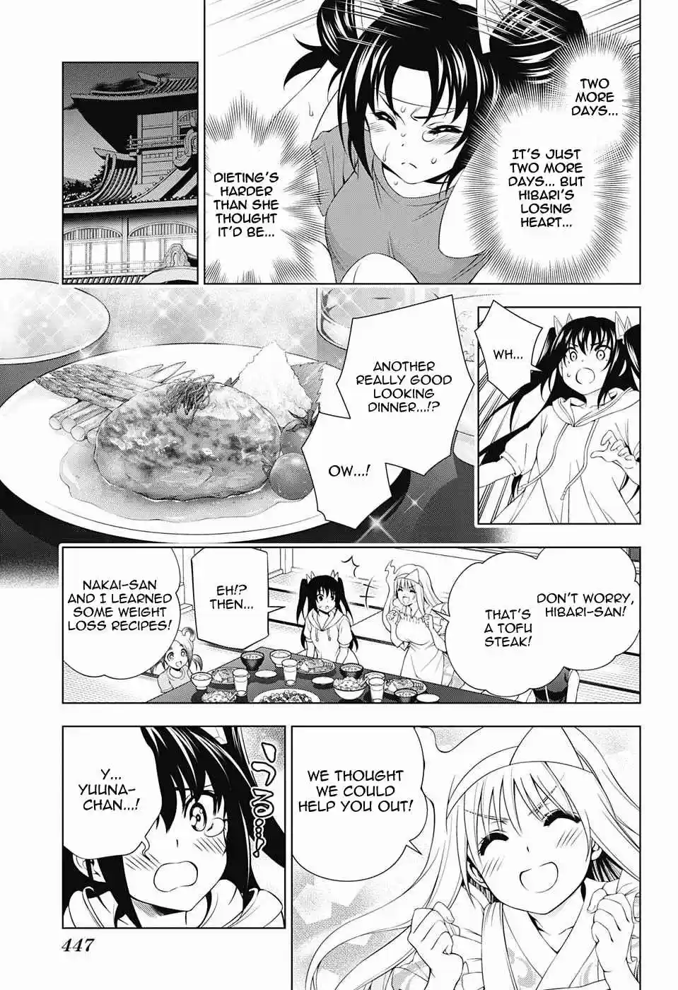 Yuragi sou no Yuuna san Vol. 14 Ch. 117 Hibari chan and Dieting