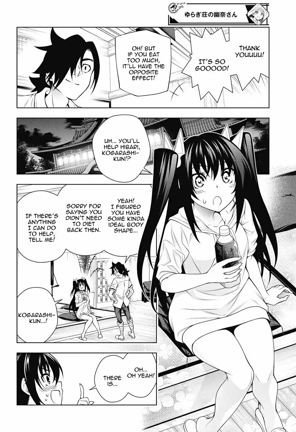 Yuragi sou no Yuuna san Vol. 14 Ch. 117 Hibari chan and Dieting