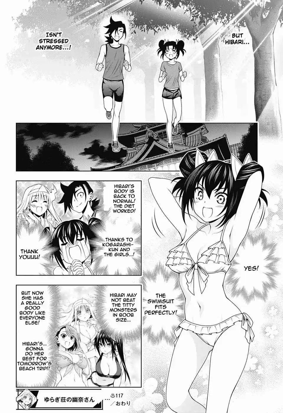 Yuragi sou no Yuuna san Vol. 14 Ch. 117 Hibari chan and Dieting