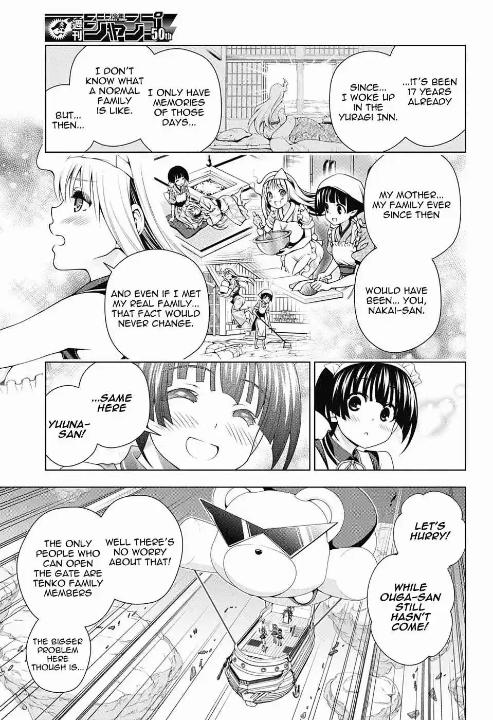 Yuragi sou no Yuuna san Vol. 14 Ch. 124 Yuuna san's Family