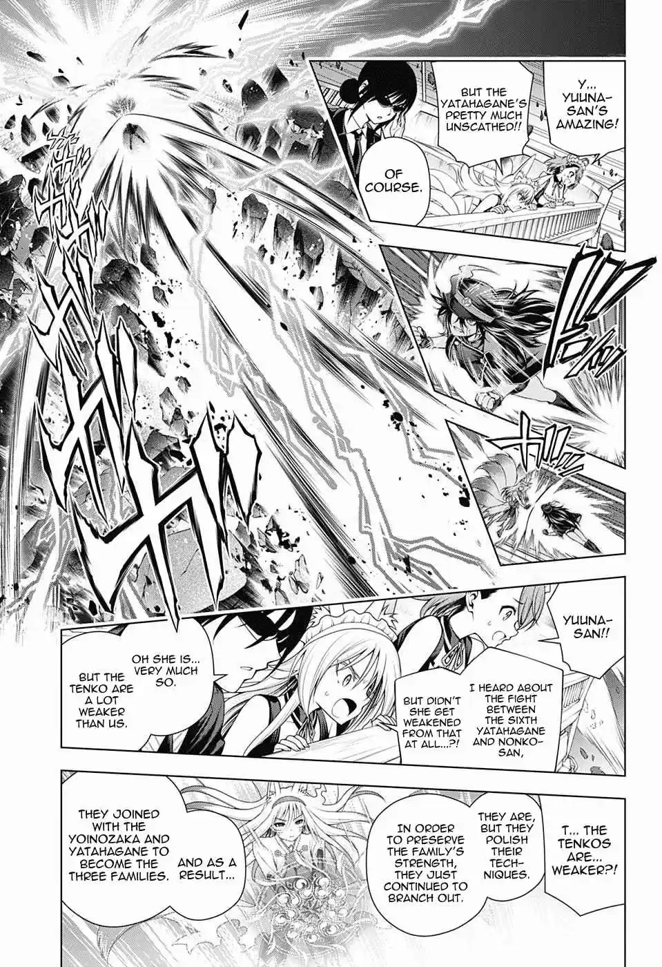 Yuragi sou no Yuuna san Vol. 15 Ch. 125 Yuuna san as Tenko Genryuusai